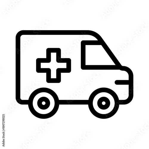 Emergency Response Line Icon of Humanitarian Aid Icon Set