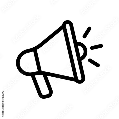 Advocacy Outreach Line Icon of Non-Governmental Organizations Icon Set