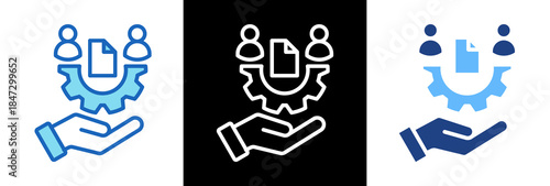 Hr Simulation triplestyle icon