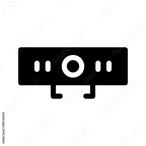Webcam Icon Vector Symbol Design Illustration