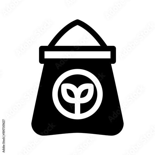 Plant Fertilizer Icon Vector Symbol Design Illustration