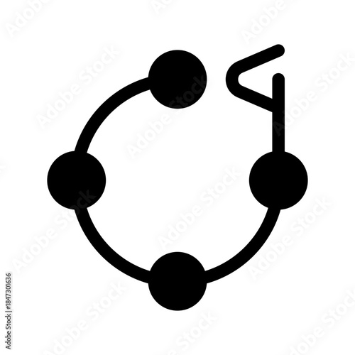 Process Icon Vector Symbol Design Illustration