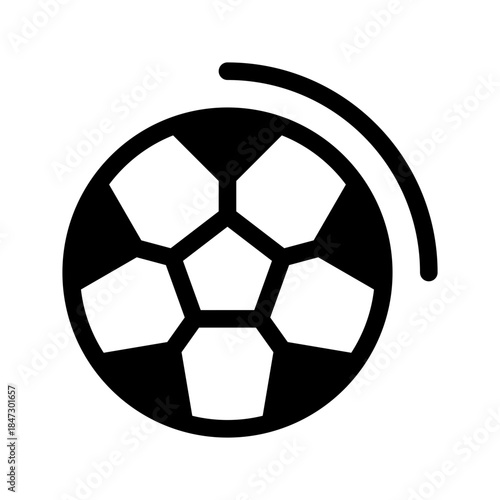 Soccer Icon Vector Symbol Design Illustration