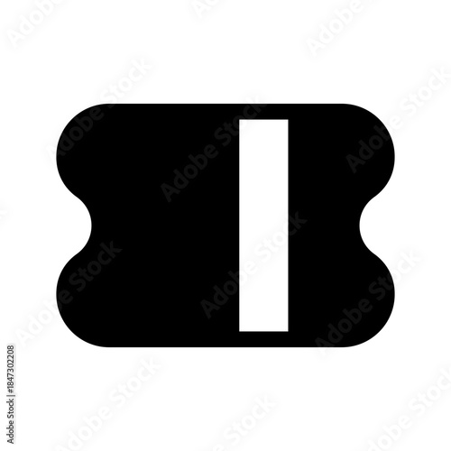 Ticket Icon Vector Symbol Design Illustration
