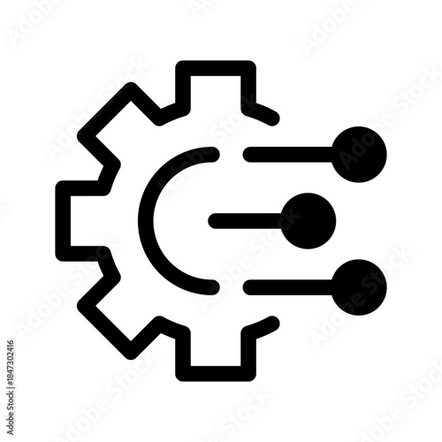 Technology Icon Vector Symbol Design Illustration