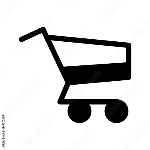 Shopping Cart Icon Vector Symbol Design Illustration