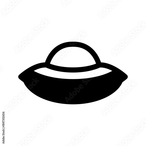 Ufo Icon Vector Symbol Design Illustration