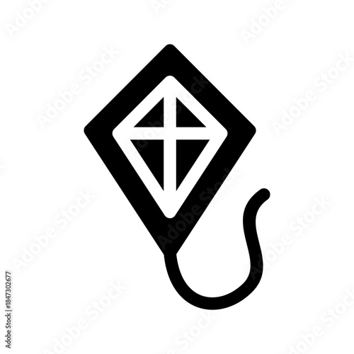 Kite Icon Vector Symbol Design Illustration
