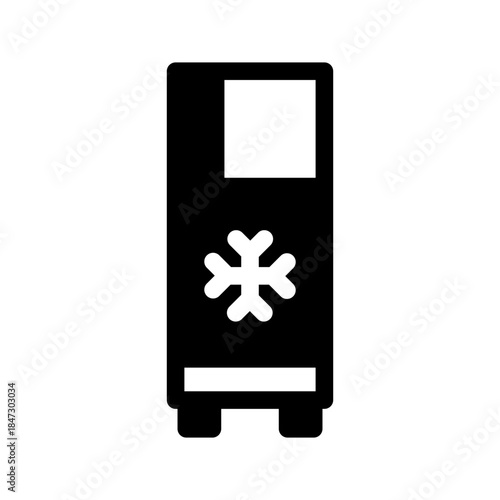 Fridge Icon Vector Symbol Design Illustration