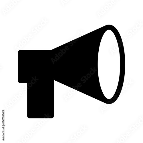 Megaphone Icon Vector Symbol Design Illustration