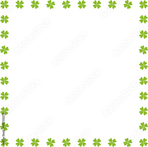 네잎 클로버 프레임