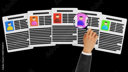 3D HR Candidate Review | Alpha Channel