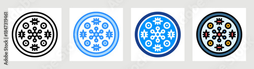 Pathogen Icon Collection Set Multiple Style