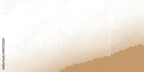 Seamless vector illustration of an abstract halftone background featuring a geometric gray dot pattern and grunge texture for a modern textile wallpaper design or industrial metal mesh backdrop