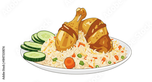 Biryani rice 