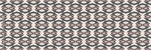 Elegant geometric pattern with gray and beige shapes