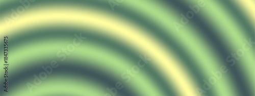 Vibrant green and yellow gradient background with curved lines