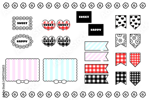 あしらい素材セット