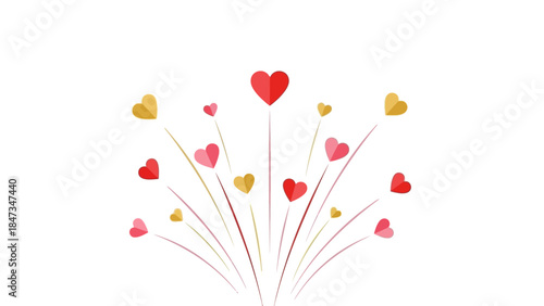 Heart Bursting with Love A Celebration of Affection and Joy for Valentine's Day and Special Occasions