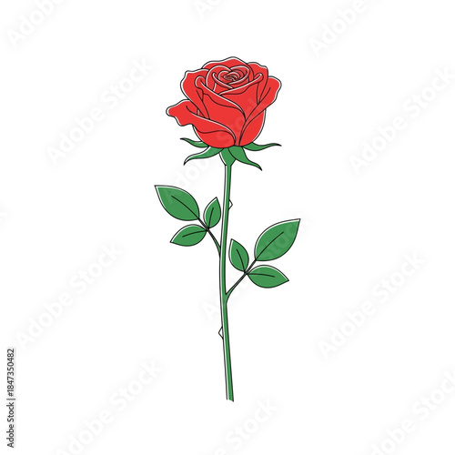 A vibrant close-up of a blooming red hibiscus flower with dew drops on its petals against a lush green background