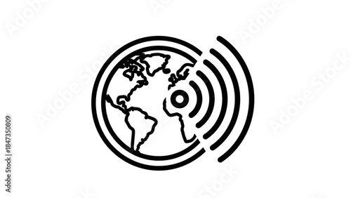 A vibrant close-up of a blooming red hibiscus flower with dew drops on its petals against a lush green background