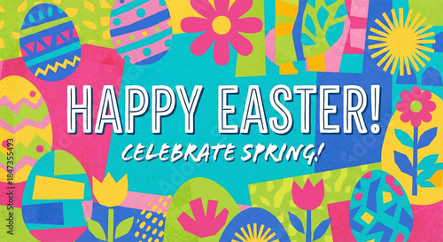 Happy Easter! Celebrate Spr...