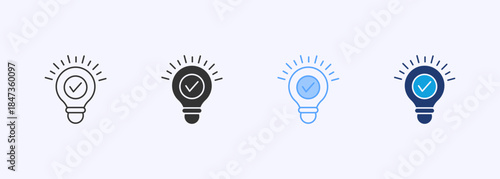 Solution Icon Set Multiple Style Collection Element For Design