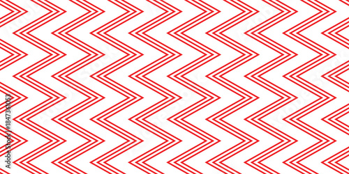 simple vertical three line red zigzag pattern for banner poster background.