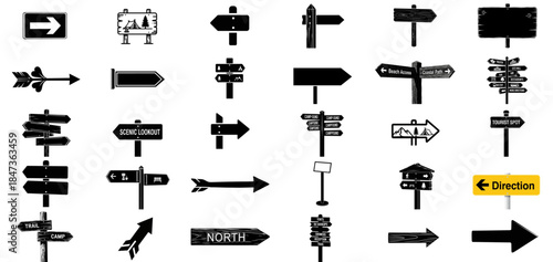 charting tomorrows course navigating lifes crossroads with strategic direction set, isolated on transparent background