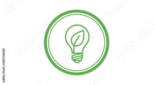 Save Energy Environmental Sign Vector