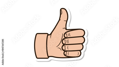 Thumbs Up Gesture Icon
