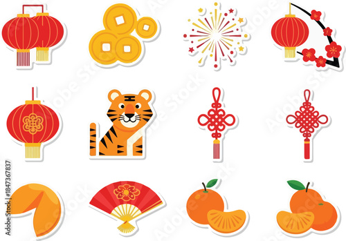 Celebrating Lunar New Year Icons of Tradition and Festivities