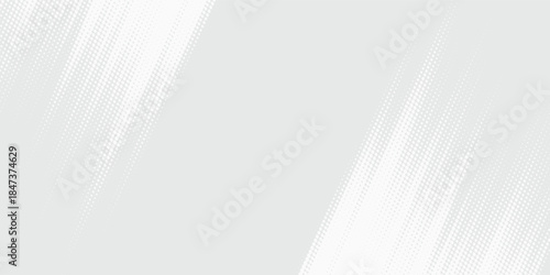 Dot white gray wave light technology texture background. Abstract big data digital  halftone