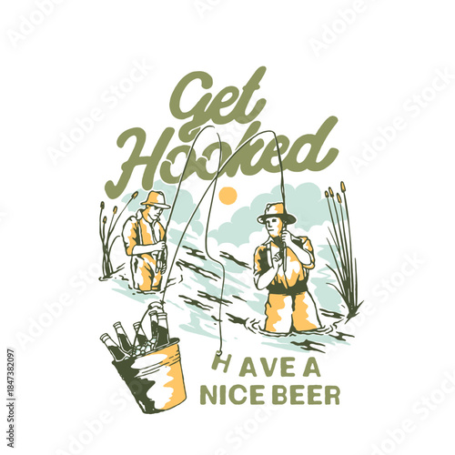 get hooked have a nice beer