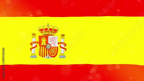 Wallpaper Mural Patriotic Spanish Flag Vivid Color National Symbol Torontodigital.ca