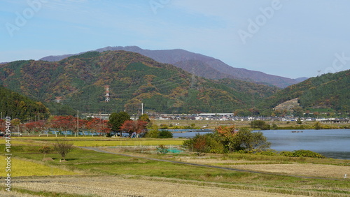Принти на полотні Lake Yogo – The Mirror Lake of Shiga, Japan