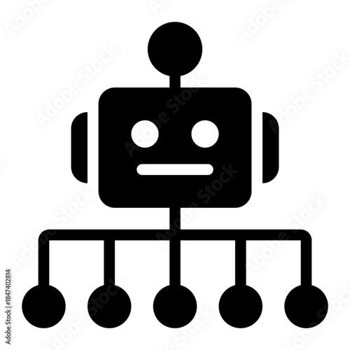 machine icon for illustration