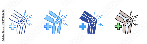 Orthopedic Icon, Multi Styles Icon Set