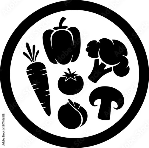 Healthy Vegetables Icon