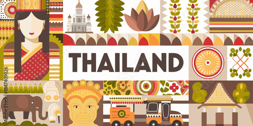 Thailand s cultural richness illustrated landmarks wildlife and traditional artistry
