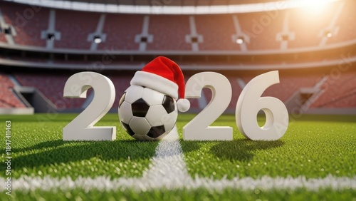 Celebrating christmas in 2026 on the soccer field