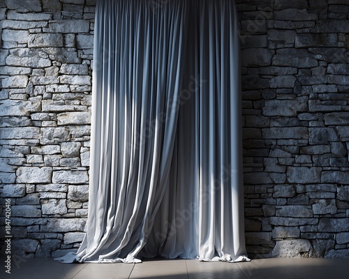 old wall with window