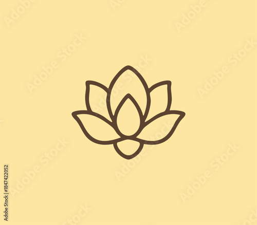 Thailand flower ornament. traditional Thai flower art