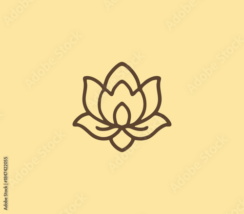 Thailand flower ornament. traditional Thai flower art