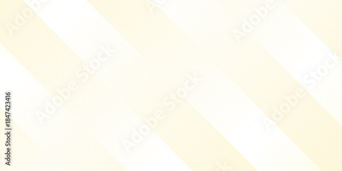 Geometric diagonal oblique vector curve gradient gold and white graphic stripe line. Repeated fine diagonal lines. Thin slash line stripes diagonal vector elegant background.