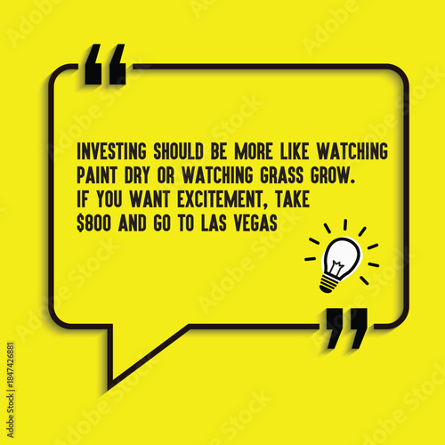 Stock and Crypto Investing Motivational Quote Sketch for Financial Freedom