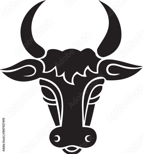 Cattle Bull, bull, animals, monochrome png