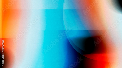 Glitch Effect Distortion Background