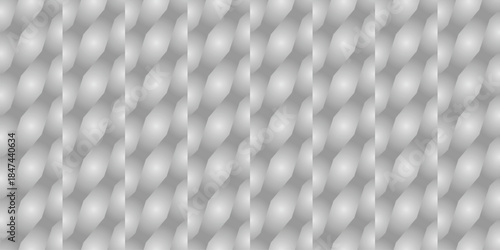 Seamless abstract background with a repeating pattern of 3D spheres creating a textured futuristic and minimalist design for digital art and graphic backgrounds EPS vector