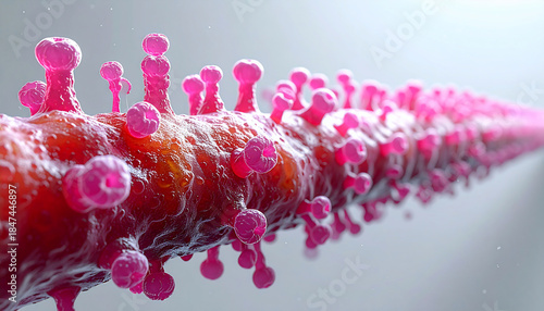 Coronavirus Microscopic View